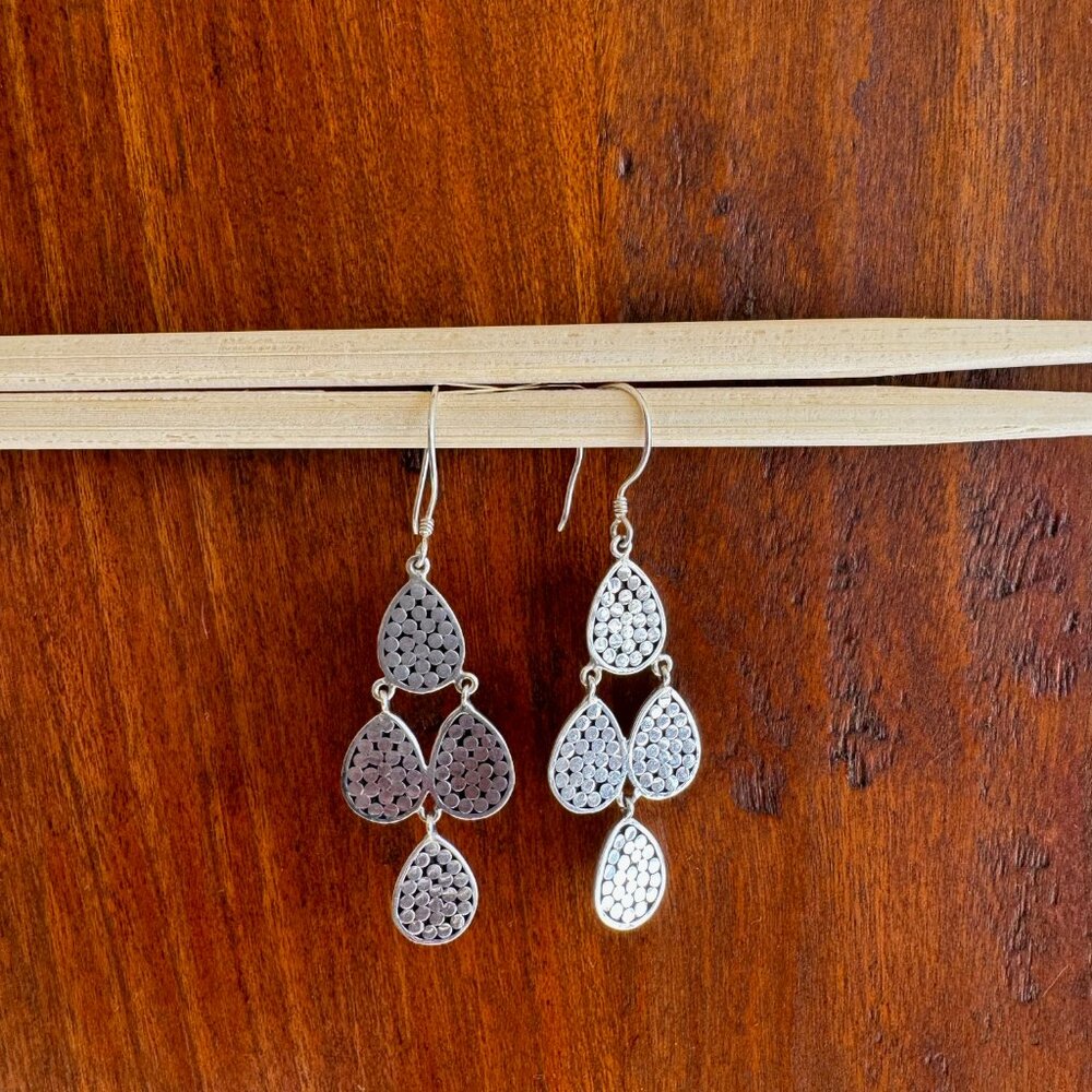 Sterling Silver Dangling Earrings - image 6